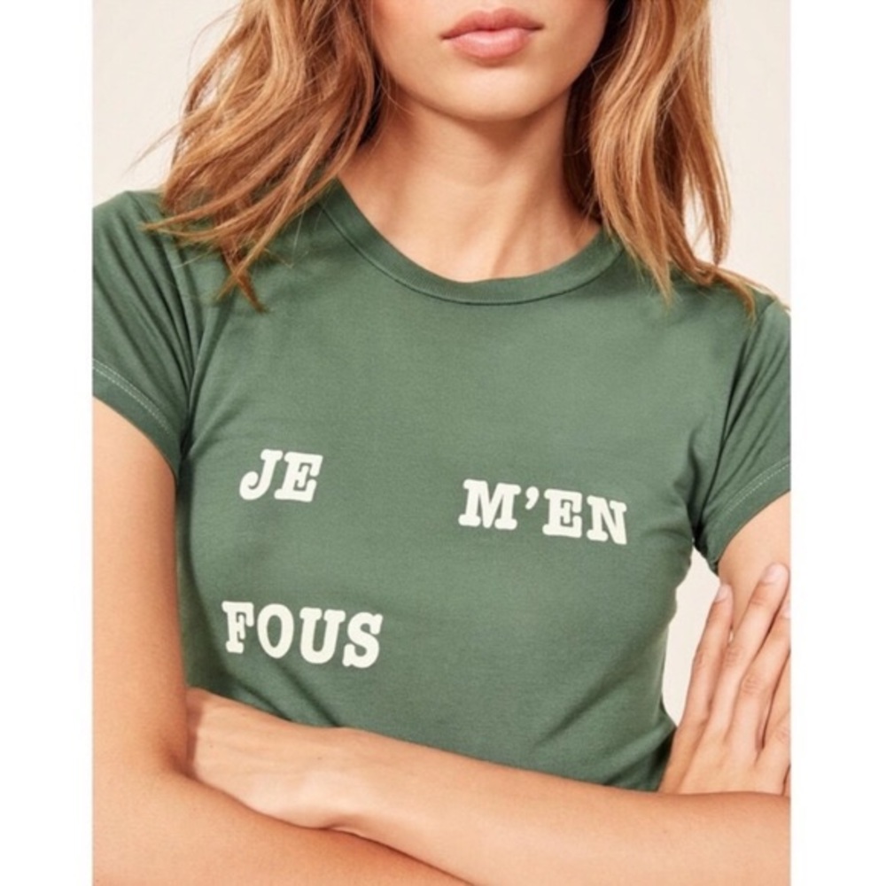 Reformation graphic slim tee